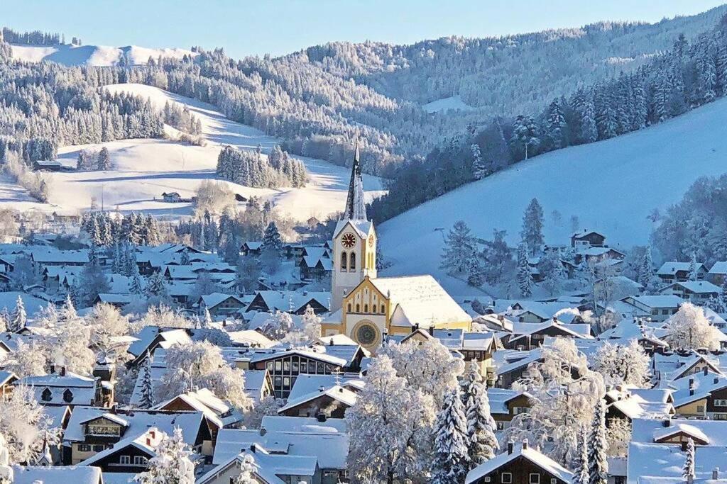 Landhaus Eibelesee Oberstaufen Bagian luar foto