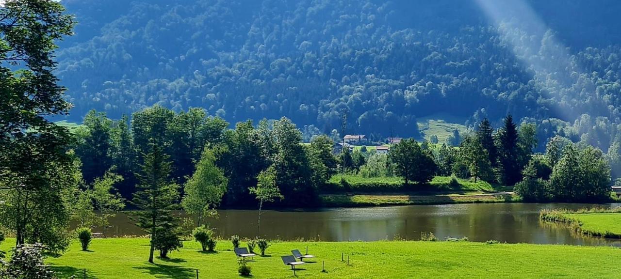Landhaus Eibelesee Oberstaufen Bagian luar foto